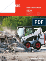 Skid-Steer Loader: Operating Weight 2815 KG Engine Power 36.5 KW Rated Operating Capacity 869 KG