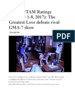 2017-2020 Philippine TV Ratings