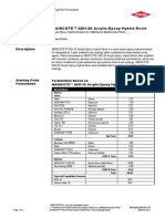 MAINCOTE™ AEH-20 Acrylic-Epoxy Hybrid Resin: Regional Product Availability Description