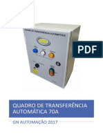 Manual de Instalação Painel Qta 70a