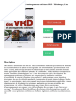 Guide Pratique Des VRD Et Aménagements Extérieurs PDF - Télécharger, Lire