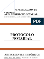 Protocolo Notarial