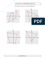 Perimeter and Area of Quadrilaterals (A)