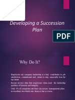 Developing A Succession Plan