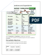 Comparatives and Superlatives: One-Syllable Adjectives