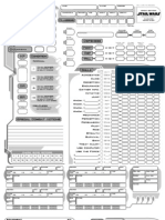 Star Wars RPG: Saga Edition Custom Character Sheet