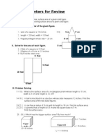 3RD Term Pointers For Review in Math