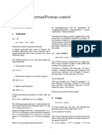 Fortran/Fortran Control: 1 Selection