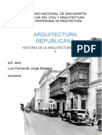 Arquitectura Republicana