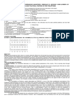 Module 10 Q2-Elections and Political Parties in The Philippines