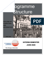 CCI Programme Structure Interim Semester June 2020V1