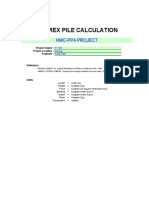 Kemrex Pile Calculation: Hmc-Pp4 Project