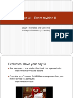 SLE254 - Lecture 33 Exam Revision II