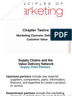 Chapter Twelve: Marketing Channels: Delivering Customer Value