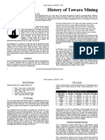 History of Tawara Mining: Report Produced By: Siss Thwae Oo