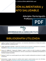 Legislación Alimentaria y Alimento Saludable