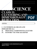 Dat Science: CLASS 11: Clustering and Dimensionality Reduction