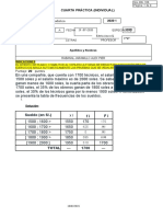 Cuarta Práctica de Cálculo y Estadística (Individual)