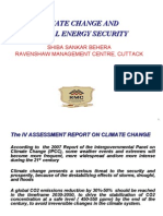 Climate Change and Global Energy Security