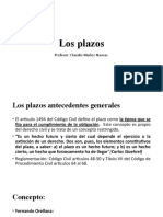 Los Plazos