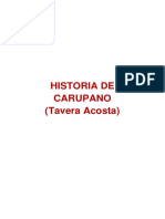 Historia Carupano Tavera Acosta