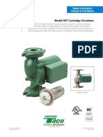 Model 007 Cartridge Circulator: Water Circulation Pumps & Circulators