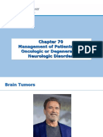 Management of Patients With Oncologic or Degenerative Neurologic Disorders