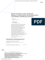 Mejorar El Bienestar y Aliviar Los Síntomas Depresivos Con Intervenciones de Psicología Positiva - Un Metaanálisis Amigable Con La Práctica