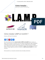 Cómo Instalar LAMP en CentOS 7 (2021) PASO A PASO