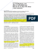 Incipient Melting of Al5Mg8Si6Cu2 X