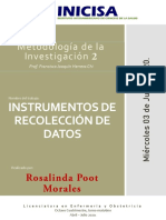 Instrumentos de Recolección de Datos