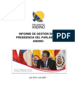 Informe de Gestión 2019-2020