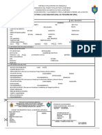 Planilla de Registro para La Defensa Integral de La Nación Inscripcion Militar en Blanco