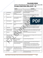 Z - Bio 208 Location and Function 2018 - 19