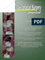 Oral and Maxillofacial Surgery Journal (E-Journal) Vol.5 No.1 Jan-Juni 2016