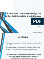 La Matriz de Condición Estratégica de Arthur Dehon