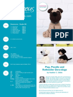 Poodle - Pug - Rottweiler Pattern - Heather Gibbs 2