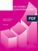 La Mineria en Colombia Impacto Socio Economico y Fiscal 2008