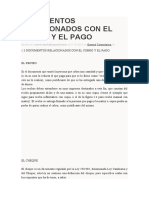 Documentos Relacionados Con El Cobro y El Pago