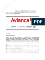 Actividad Individual Avianca