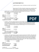 Examination About Investment 10