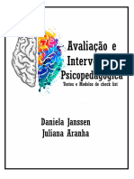 Avaliação e Intervenção Psicopedagógica - Testes e Modelos