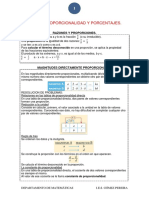 4.proporcionalidad y Porcentajes