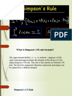 Week 3 - Simpson's Rule