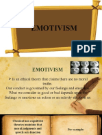 Bsed Soc Sci 1e Emotivism