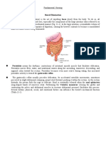 Bowel Elimination