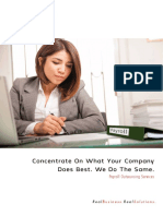 Payroll Outsourcing Brochure