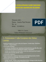 Wirausaha Kerajinan Dari Bahan Limbah Berbentuk Bangun Ruang