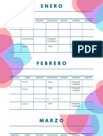 Dibujo Tecnico I Calendario