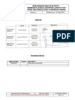 L1-CHE-INS-043 Minimum Flexible Dropper Length For Fixed and Regulated Overhead Wiring